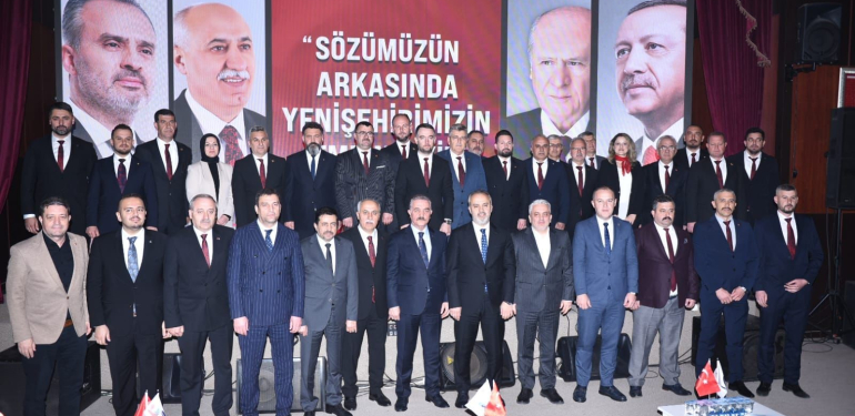 Yenişehir’de Cumhur İttifakının projeleri ses getirdi