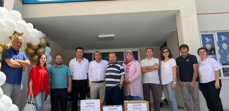 Depremzede çocukların Yaz tatili kitapları Yenişehir’den