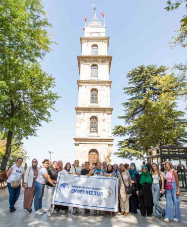 BURSA’NIN GÜZELLİKLERİNİ İŞARET DİLİYLE TANIYORLAR