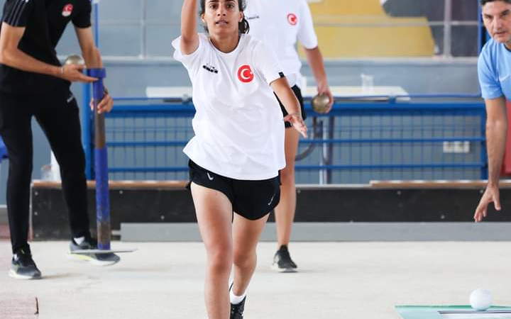 Büyükşehir Belediyesporlu Mine Türker, Avrupa şampiyonu