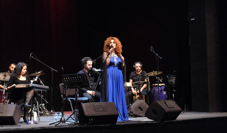“Dünya Sesleri Bursa’da” konserleri Lena Chamamyan ile başladı