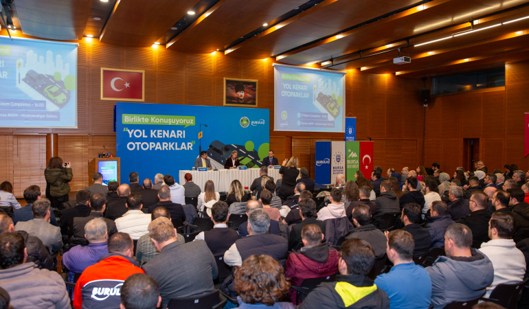 Bursa’da ‘Yol Kenarı Otoparklar’ konuşuldu