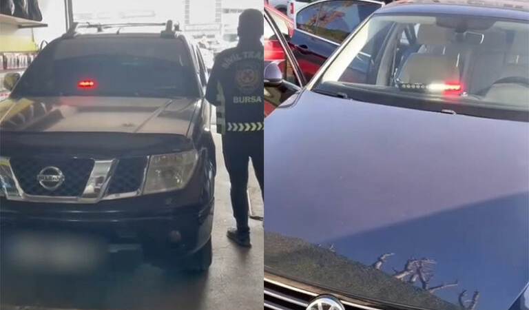 Bursa’da çakar kullanan 163 araca 1 milyon lira ceza kesildi