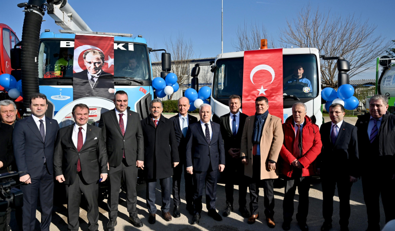 BUSKİ’nin araç filosuna büyük yatırım