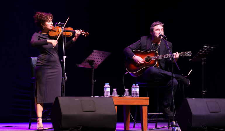 Bursa’da Tuna Kiremitçi ile sanat dolu gece