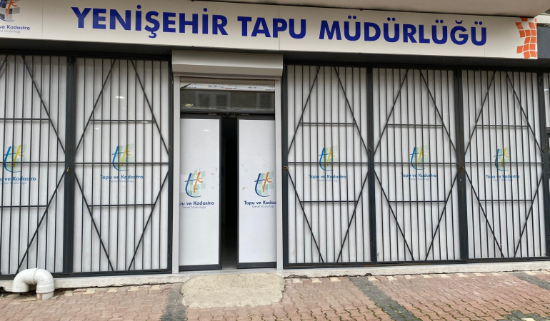 Vatandaşlardan Yenişehir Tapu Müdürlüğüne teşekkür