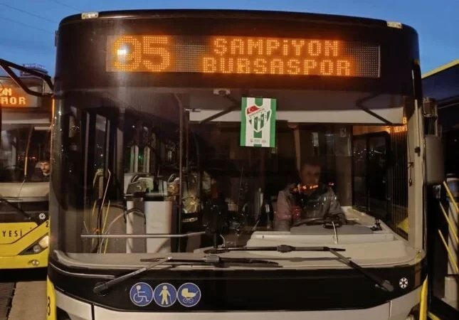 Bursa’da ulaşımda Yeşil-Beyaz