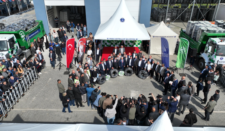 Bursalı çiftçiler sulama borularına kavuştu!