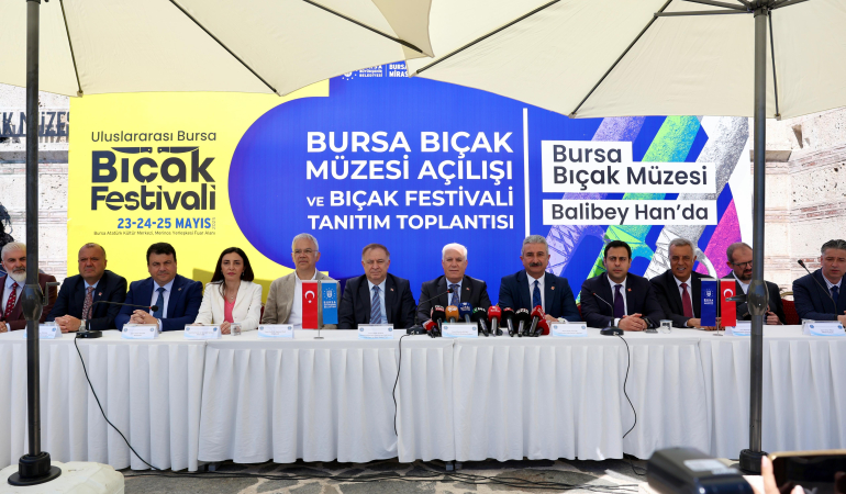 Bursa Bıçak Müzesi, Balibey Han’da açıldı