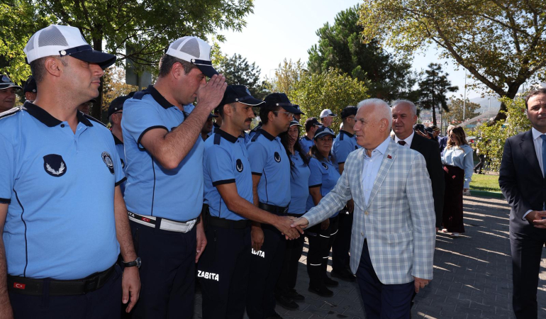 Başkan Bozbey’den zabıtaya güvence