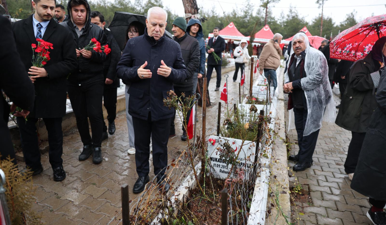 Başkan Mustafa Bozbey’den deprem bölgesine ziyaret