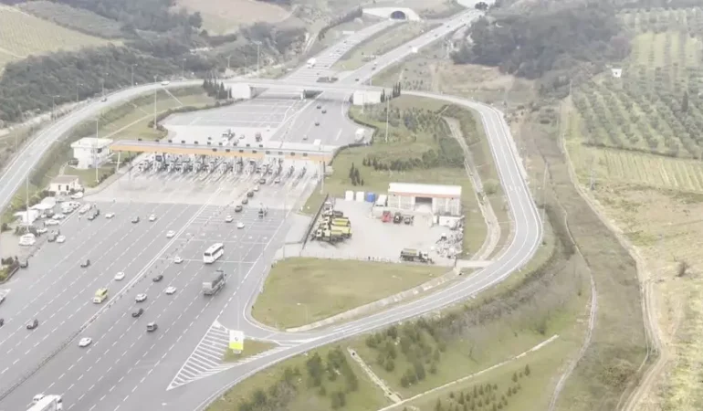 Bursa’da bayram trafiğine helikopterli denetim